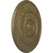 Ekena Millwork Traditional Reece Medallion (Canopies up to 5 7/8"), 24 3/8"OD x 1 1/8"P, Mississippi Mud Crackle CM24REMMC - alternate 3